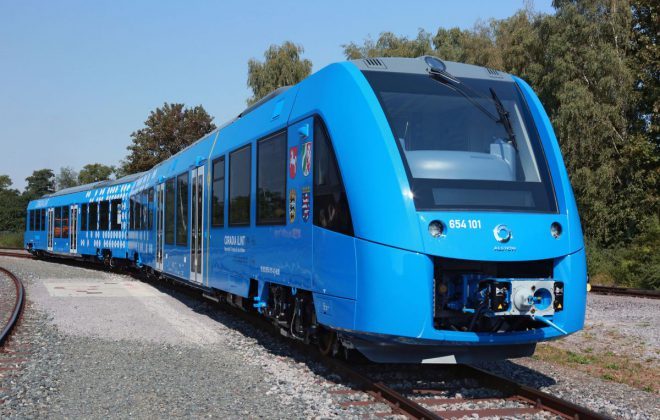 Alstom unang hydrogen fuel ubos-nga nagsakay sa tren