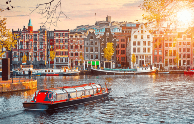 Amsterdamas Berlyno Lamanšo Amsterdamo Nyderlanduose