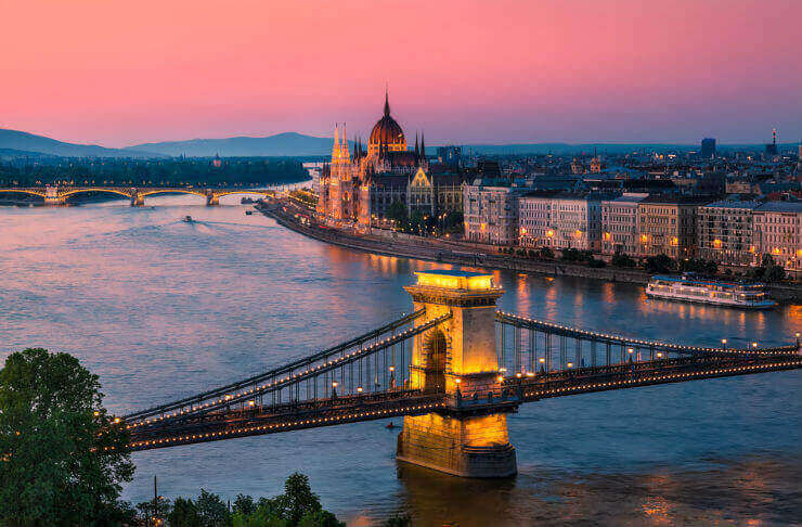 budapest skyline