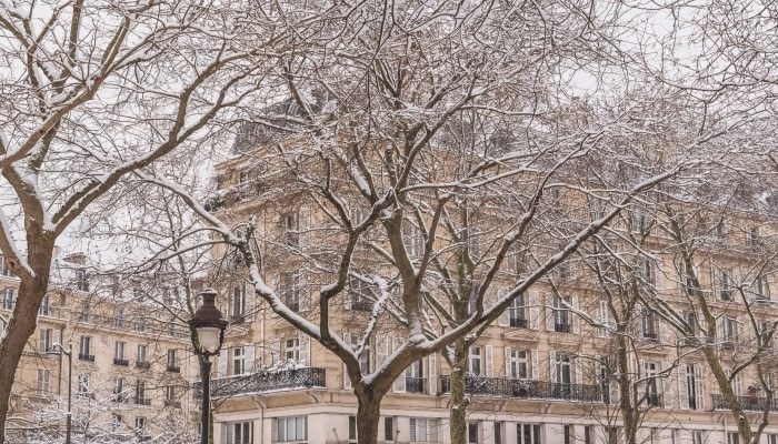 Cold weather Train Travel in Winter to Paris