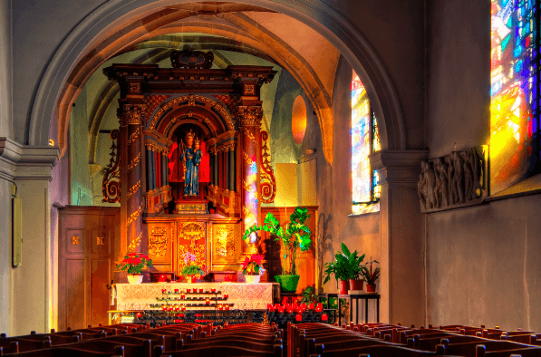 Quirinus chapel is a must on a short visit to Luxembourg