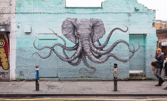 მომხიბლავი Street Art