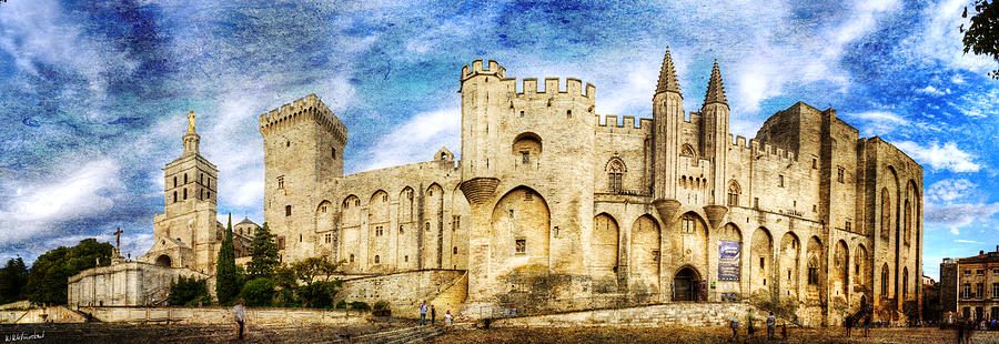 Popes' Palace of Avignon, Provence, France