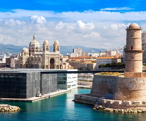 The icon of modern Marseille, Provence, France