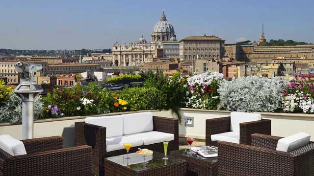 Atlanta Star Hotel view Rome Italy view