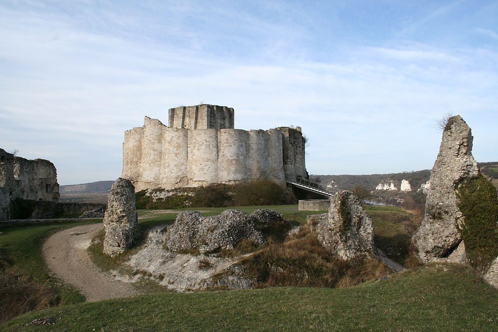 Chateau Gaillard Les Andelys, Eure France