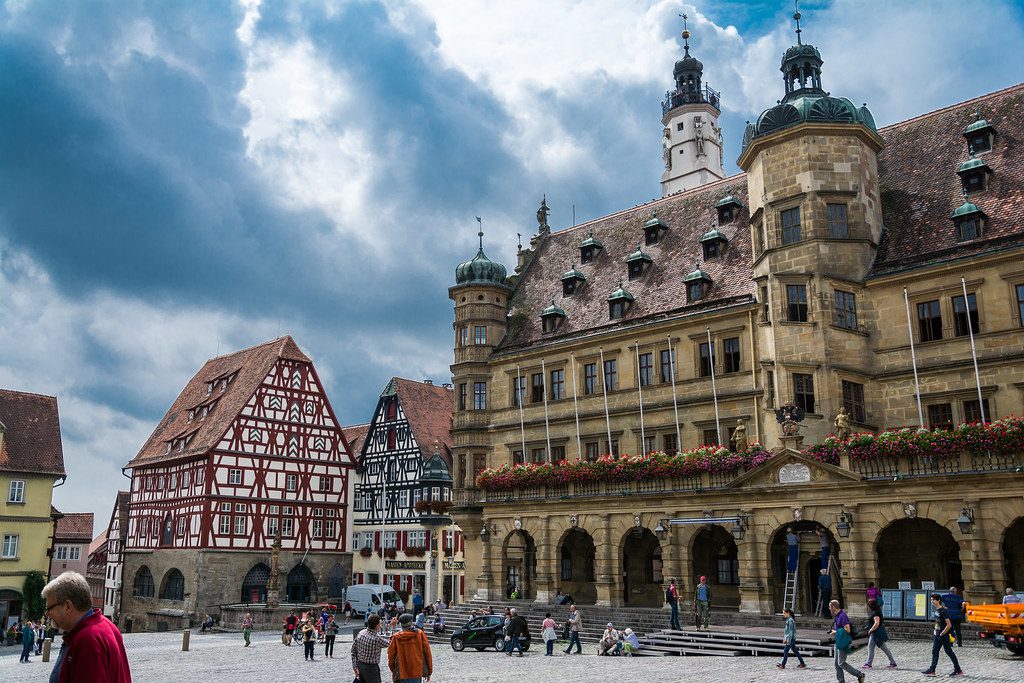 Rothenburg Itinerary in bavaria germany