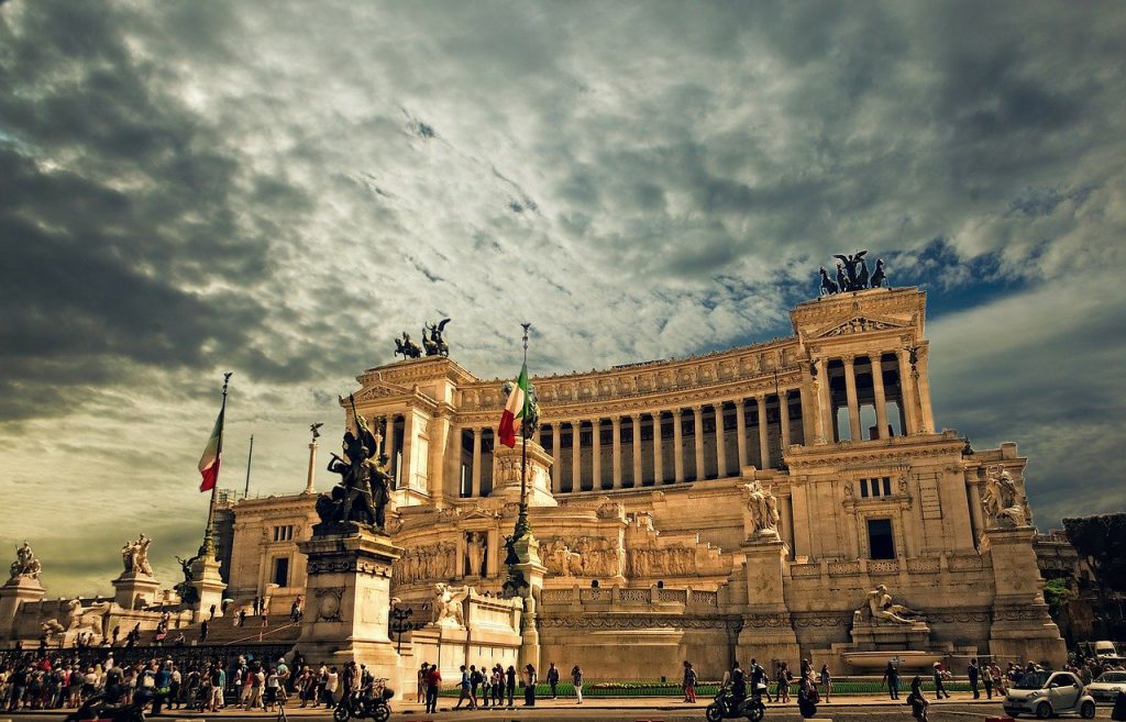 Europe Train Trip to Rome Italy