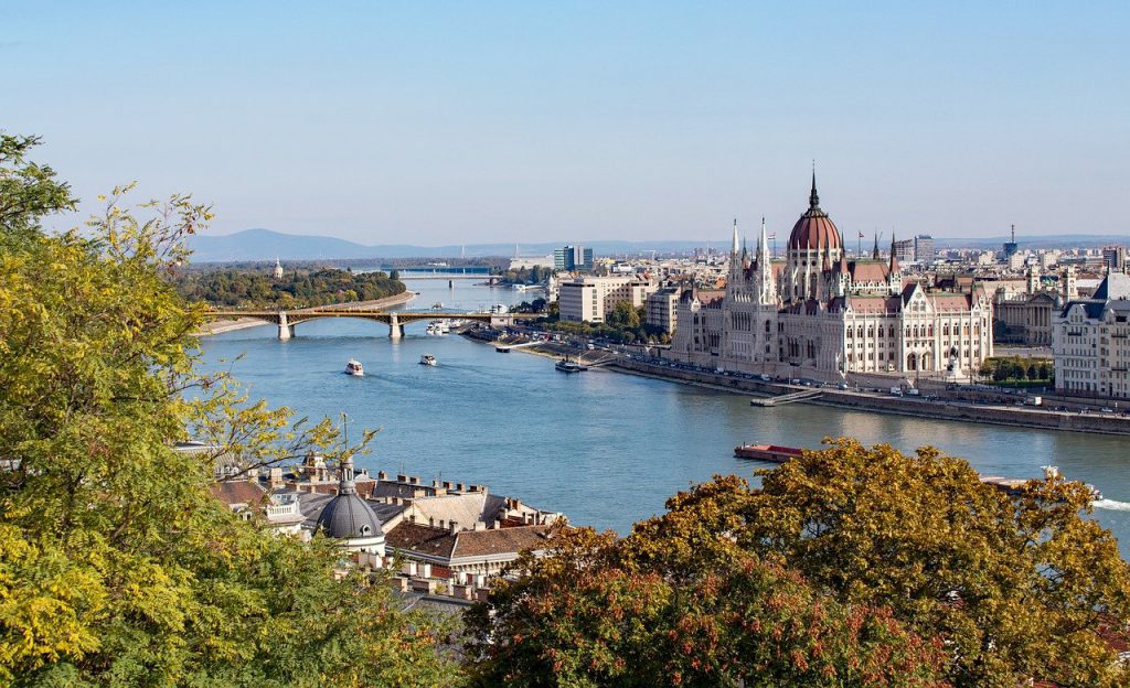 Gellertberg Hill In Budapest Europe Viewpoint