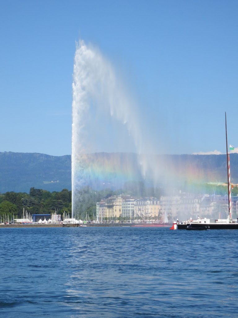 Jet Deau In Geneva is The Most Special Fountain In Switzerland
