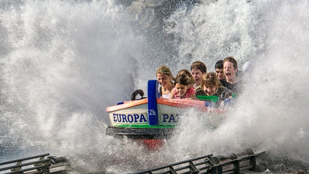 Europa-Park water slide