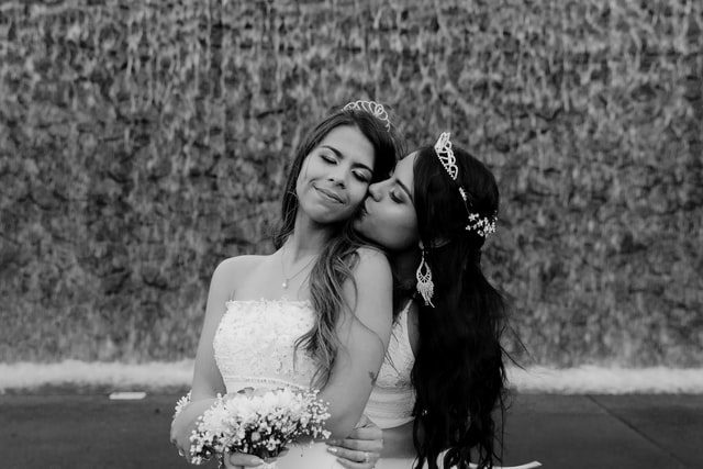 lesbian wedding