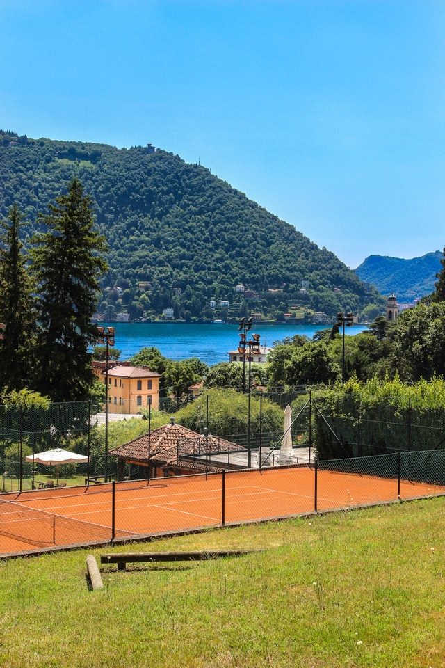 Tennis court in Tenuta Delle Ripalte Elba Island, Tuscany