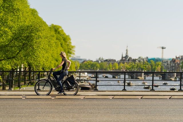 Cycling In Amsterdam